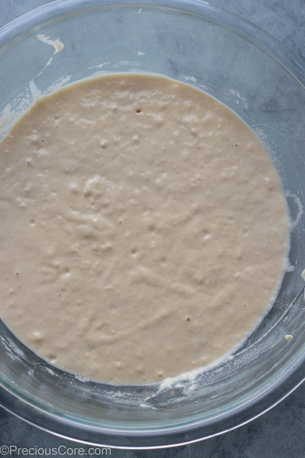 Rising puff puff dough
